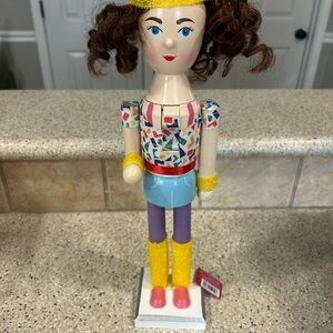 Ashland Wooden Decorative Nutcracker Doll -New 16 inch